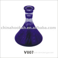 Hookah V007 purple glass vase